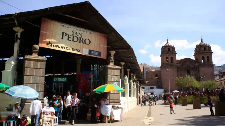 san pedro market Morning in Cusco