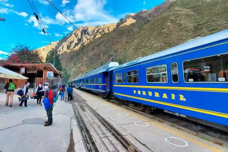 Tren a Machu picchu