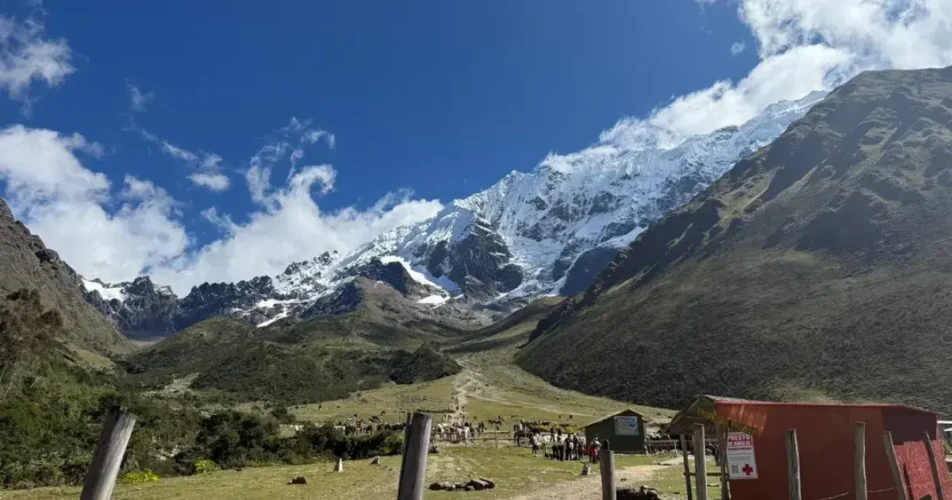 Snow-capped mountains
