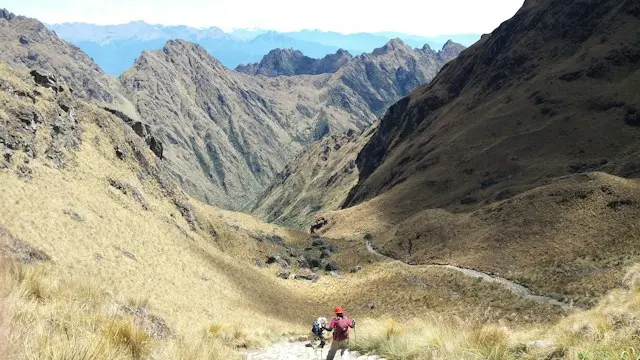 Inca Trail hikers