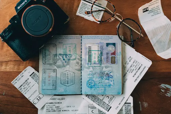 passport packing travel