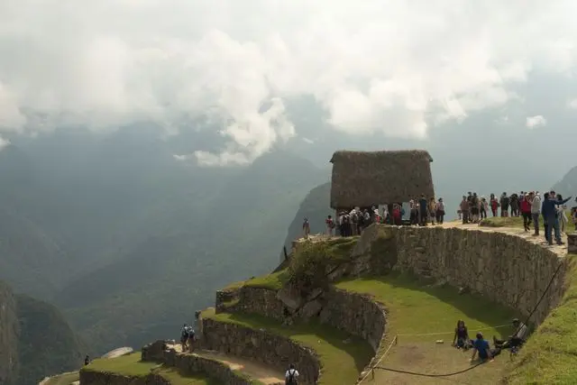 Inca Trail hiking group